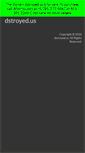 Mobile Screenshot of dstroyed.us
